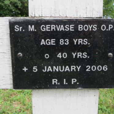 BOYS Gervase -2006