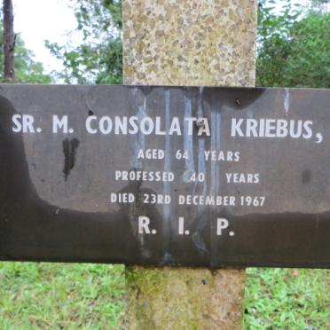 KRIEBUS Consolata -1967