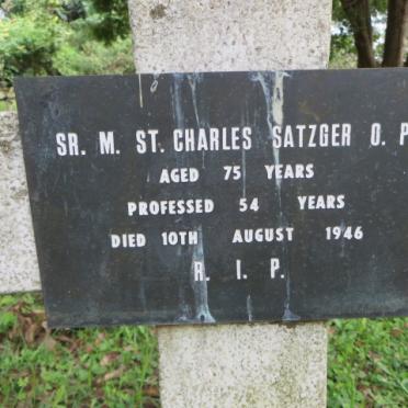 SATZGER Charles -1946