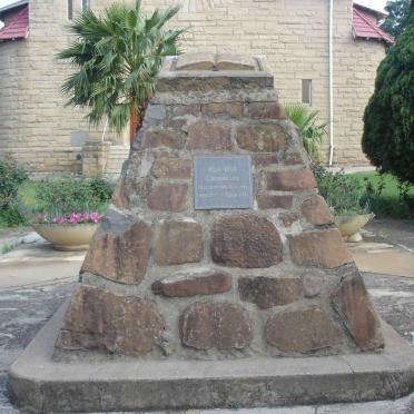 Kwazulu-Natal, LADYSMITH, NG Kerk, single monument