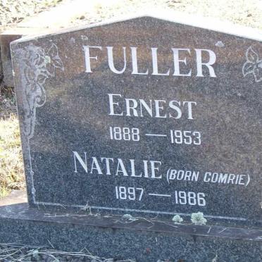 FULLER Ernest 1888-1953 &amp; Natalie COMRIE 1897-1986