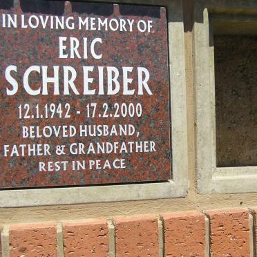 SCHREIBER Eric 1942-2000