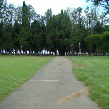 1. Road leading to Cemetary