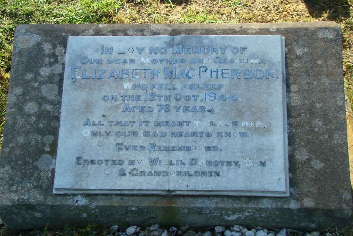 MacPHERSON Elizabeth -1944