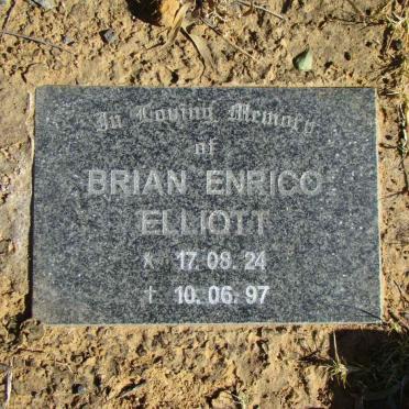 ELLIOTT Brian Enrico 1924-1997