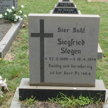 STEGEN Siegfried 1906-1984