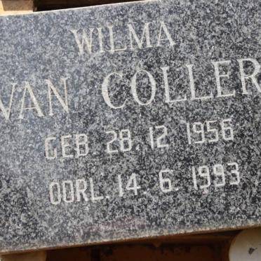 COLLER Wilma, van 1956-1993