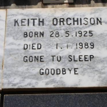 ORCHISON Keith 1925-1989