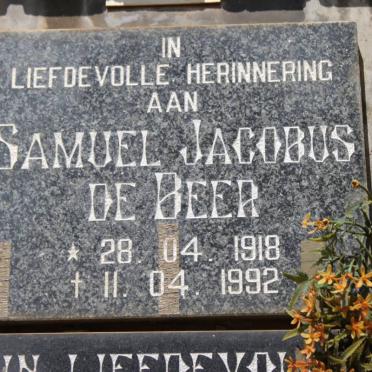 BEER Samuel Jacobus, de 1918-1992