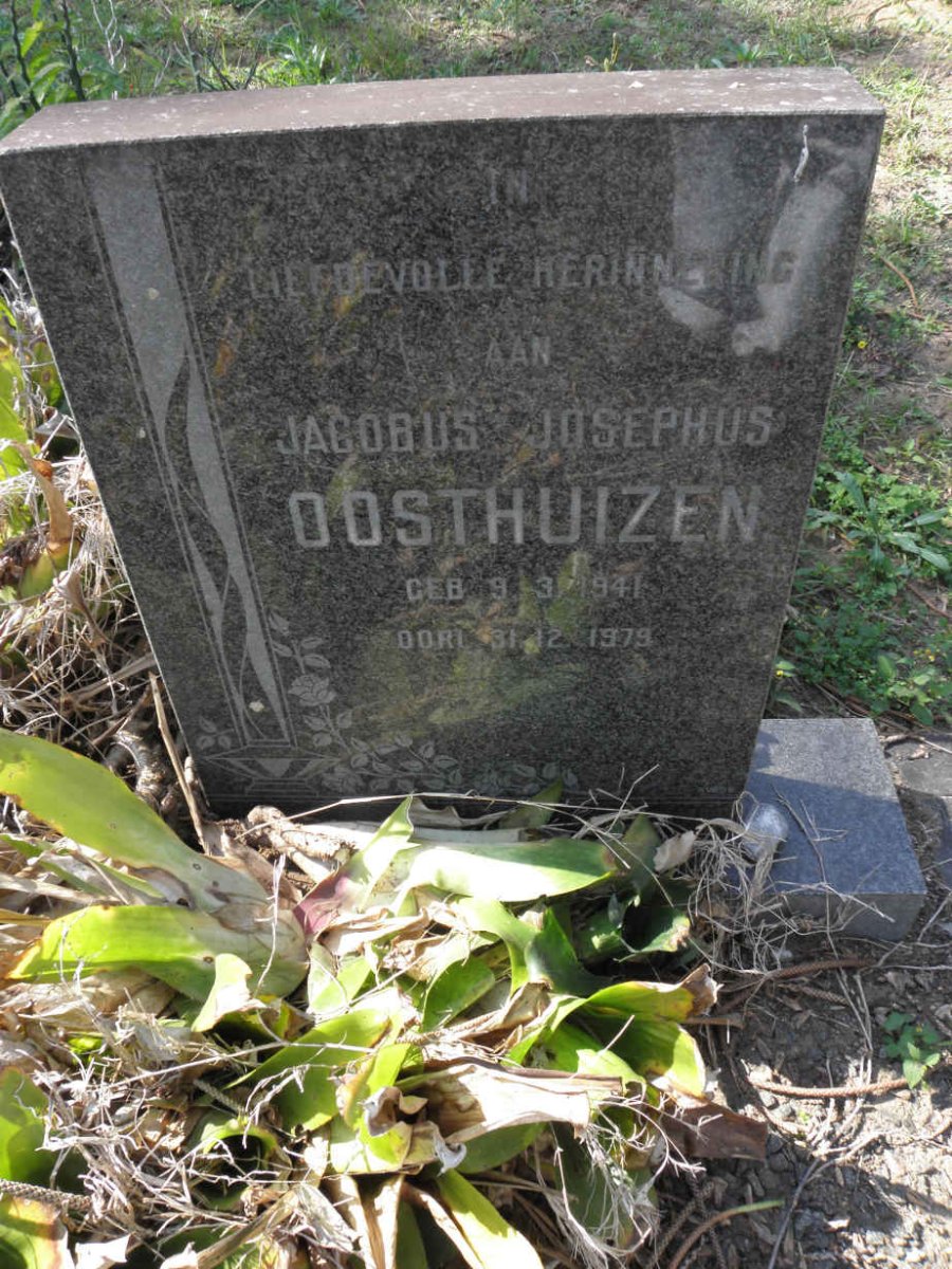 OOSTHUIZEN Jacobus Josephus 1941-1979