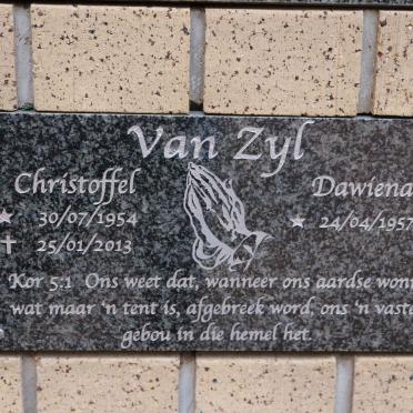 ZYL Christoffel, van 1954-2013 &amp; Dawiena 1957-