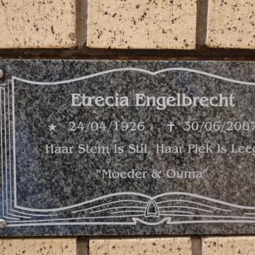 ENGELBRECHT Etrecia 1926-2007