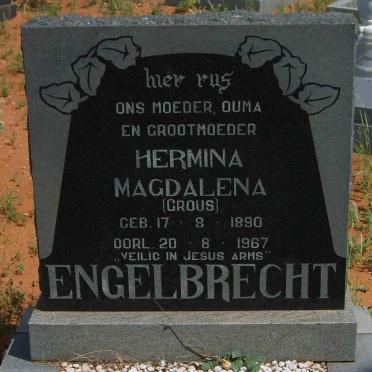 ENGELBRECHT Hermina Magdalena nee CROUS 1890-1967