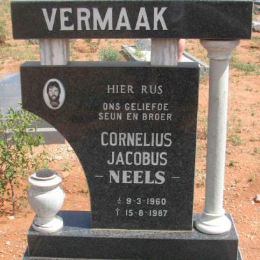 VERMAAK Cornelius Jacobus 1960-1987