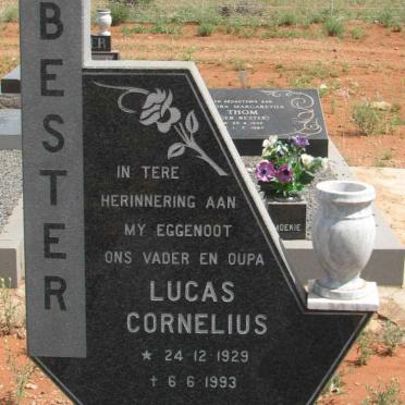 BESTER Lucas Cornelius 1929-1993