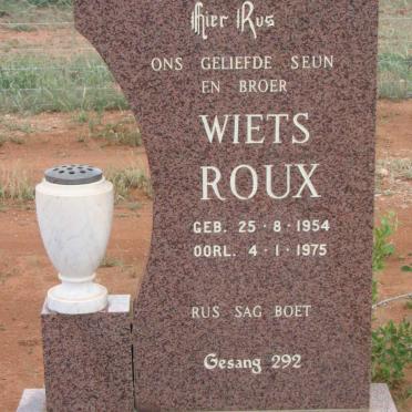 ROUX Wiets 1954-1975