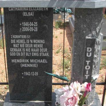 TOIT Catharina Elizabeth, du 1942-
