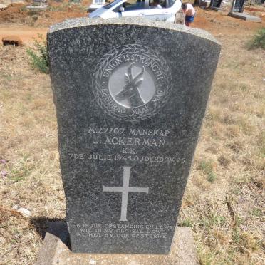ACKERMAN J. -1945
