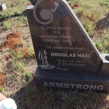 ARMSTRONG Douglas Haig 1917-2002