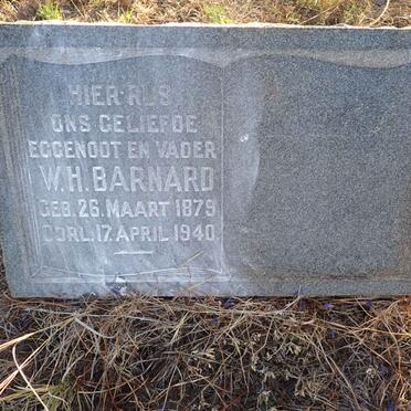 BARNARD W.H. 1879-1940