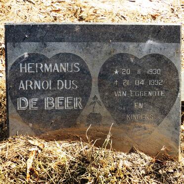 BEER Hermanus Arnoldus, de 1930-1992