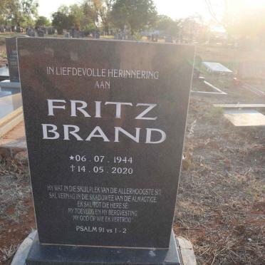 BRAND Fritz 1944-2020