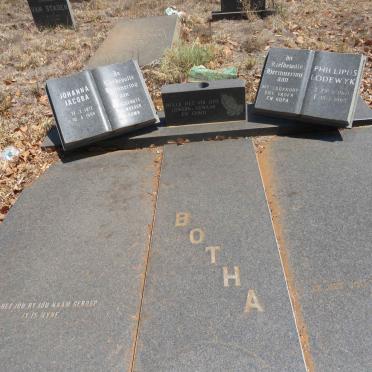 BOTHA Phillipus Lodewyk 1910-1985 & Johanna Jacoba 1912-1996 