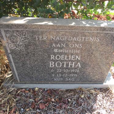 BOTHA Roelien 1976-1991