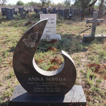 BARNARD Anna Sophia 1921-2001