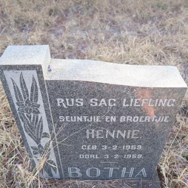BOTHA Hennie 1959-1959