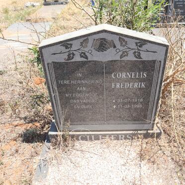 CILLIERS Cornelis Frederik 1918-1998