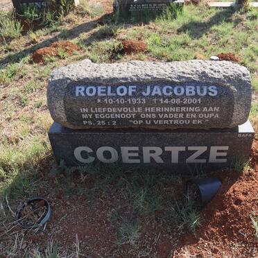COERTZE Roelof Jacobus 1933-2001