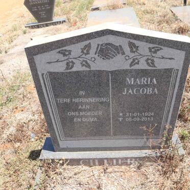 CILLIERS Maria Jacoba 1924-2013