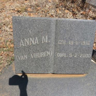 DYK Anna M., van nee VAN VUUREN 1916-2000_2
