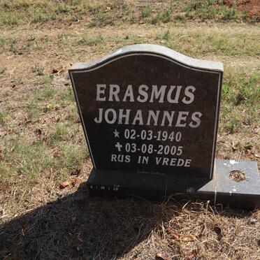 ERASMUS Johannes 1940-2005