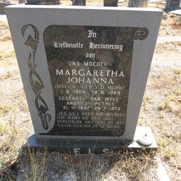 ELS Andries Petrus 1897-1975 & Margaretha Johanna V.D. MERWE 1904-1989