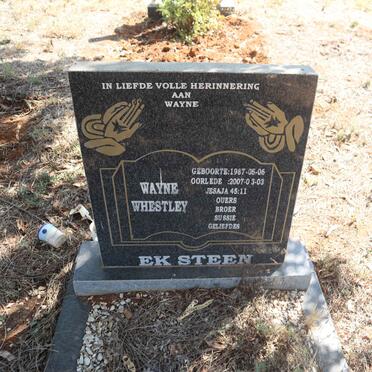 EKSTEEN Wayne Whestley 1987-2007