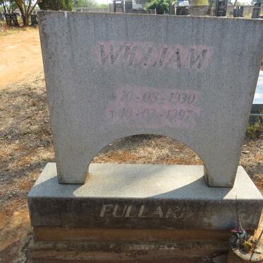 FULLARD William 1930-1997