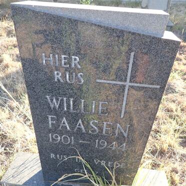 FAASEN Willie 1901-1944