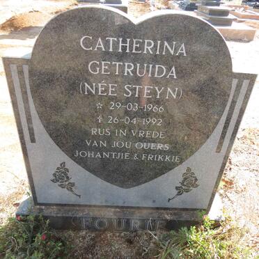 FOURIE Catharina Getruida nee STEYN 1966-1992