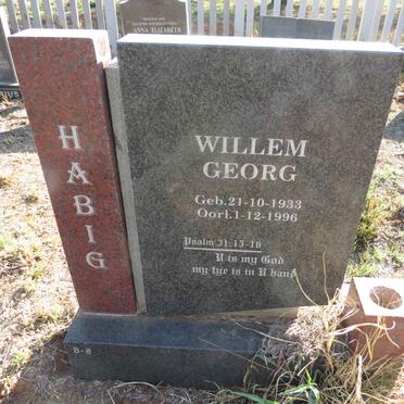 HABIG Willem Georg 1933-1996