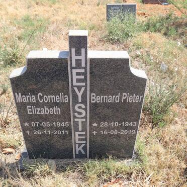 HEYSTEK Bernard Pieter 1943-2019 & Maria Cornelia Elizabeth 1945-2011