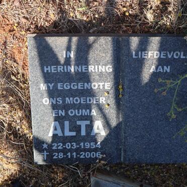 HORN Jan Andries 1926-2006 & Rachel Cathorina 1928-2014 :: ? Alta 1954-2006 _2