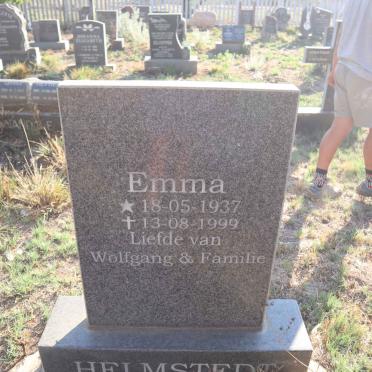 HELMSTEDT Emma 1937-1999