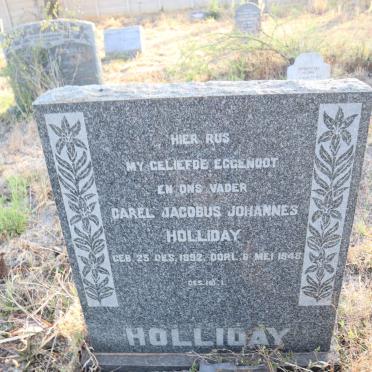 HOLLIDAY Carel Jacobus Johannes 1892-1948