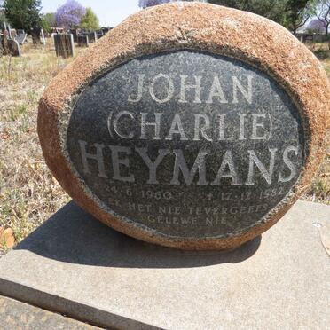 HEYMANS Johan 1960-1982
