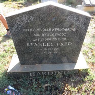 HARDING Stanley Fred 1920-1997