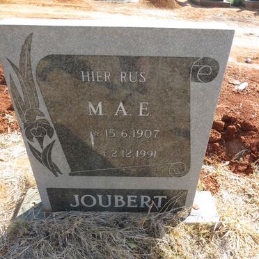JOUBERT M.A.E. 1907-1991