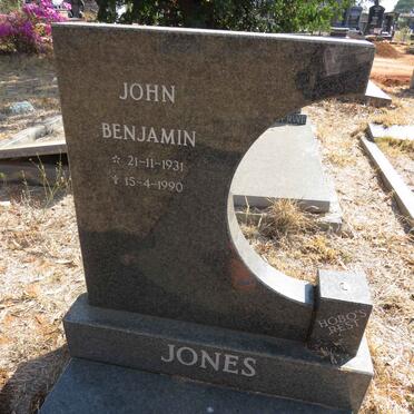 JONES John Benjamin 1931-1990