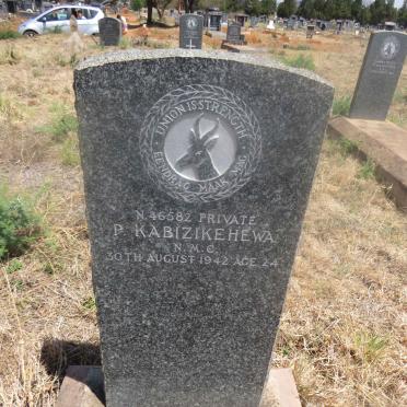 KABIZIKEHEWA P. -1942